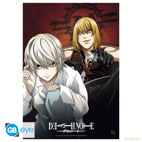 DEATH NOTE - Portfolio 9 plakatów Bohaterowie (21x29,7)