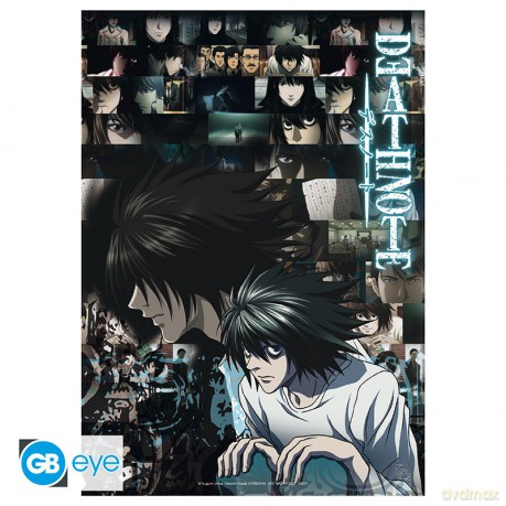 DEATH NOTE - Portfolio 9 plakatów Bohaterowie (21x29,7)
