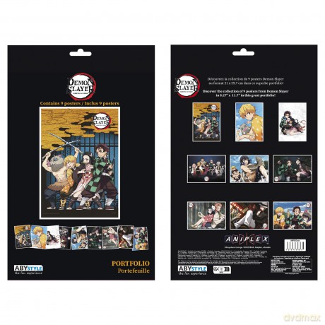 DEMON SLAYER - Portfolio 9 posters Season 1 (219,7)