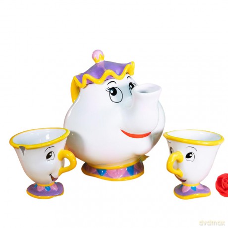DISNEY - Teapot set - Mrs. Potts and Chip