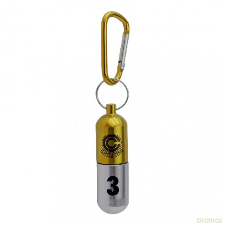DRAGON BALL - Keychain 3D DBZ/Yellow Capsule