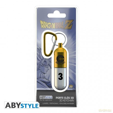 DRAGON BALL - Keychain 3D DBZ/Yellow Capsule
