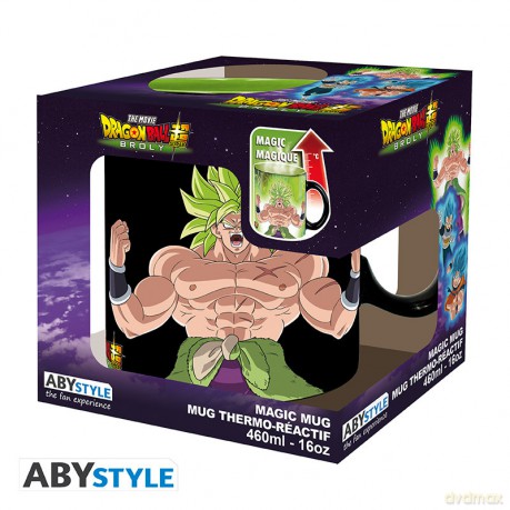 DRAGON BALL BROLY - Mug Heat Change - 460ml -Gogeta&Broly-cardboardx