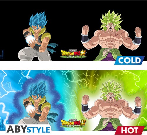 DRAGON BALL BROLY - Mug Heat Change - 460ml -Gogeta&Broly-cardboardx