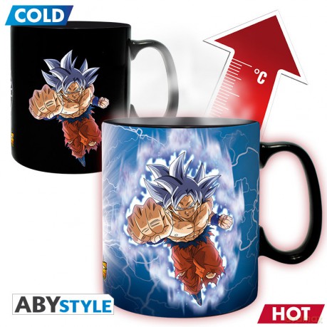 DRAGON BALL SUPER - Kubek zmieniający kolor 460ml -GokuvsJiren-cardboard