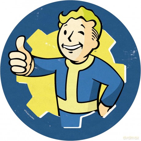 FALLOUT - Elastyczna podkładka pod myszkę - Vault Boy