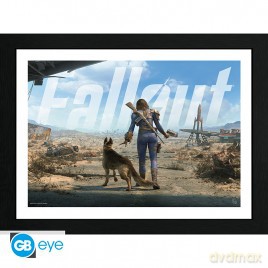 FALLOUT - Plakat w ramie Sole Female Survivor (30x40)