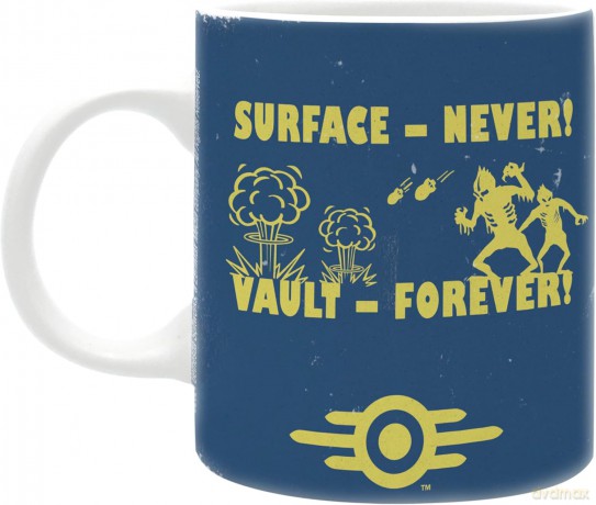FALLOUT - Kubek - 320 ml - Vault Boy Blue