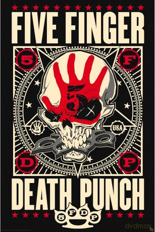FIVE FINGER DEATH PUNCH - Poster Maxi 91.5x61 - Knucklehead