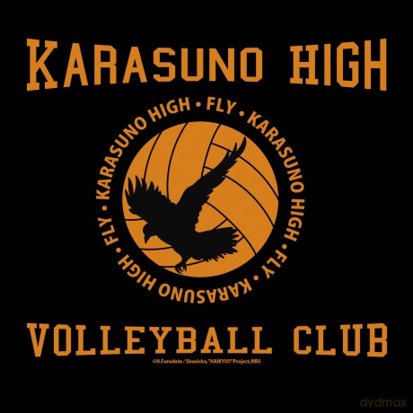 HAIKYU!! - Sport bag Karasuno Volleyball Club - Grey/Black