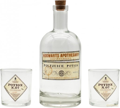 HARRY POTTER - Bottle and glasses Set - Potion