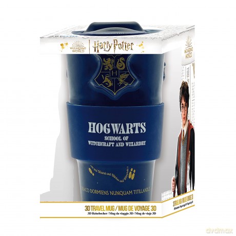 HARRY POTTER - Ceramic travel mug - Hogwarts