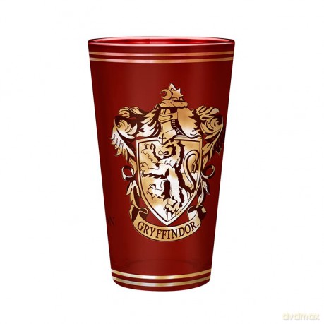 HARRY POTTER - Duża szklanka - 400ml - Gryffindor