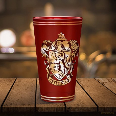 HARRY POTTER - Duża szklanka - 400ml - Gryffindor