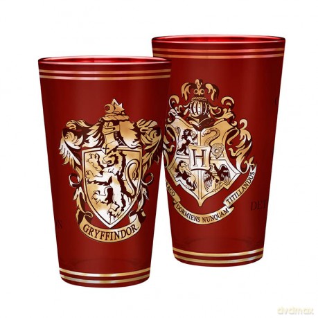 HARRY POTTER - Duża szklanka - 400ml - Gryffindor