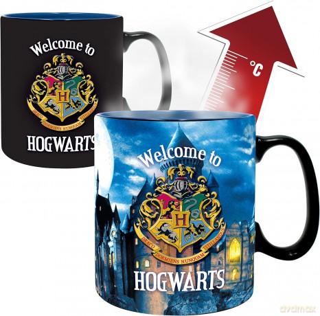 HARRY POTTER - Mug Heat Change - 460 ml - Letter - cardboard