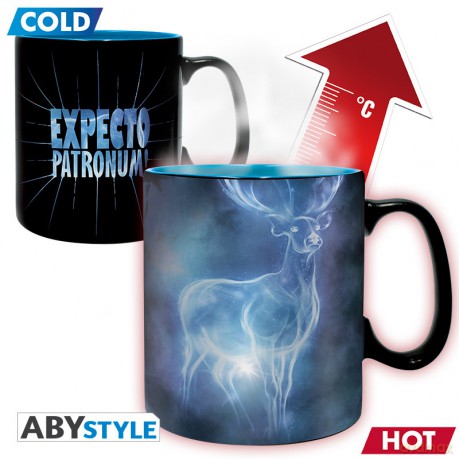 HARRY POTTER - Mug Heat Change - 460 ml - Patronus - cardboard