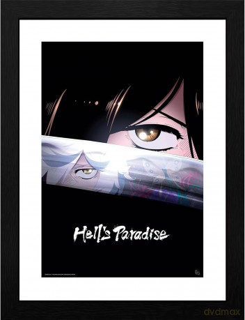 HELL'S PARADISE - Plakat w ramie Teaser Art S1 (30x40)