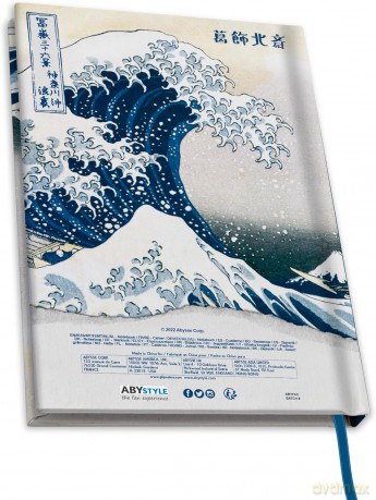 HOKUSAI - A5 Notebook Great Wave