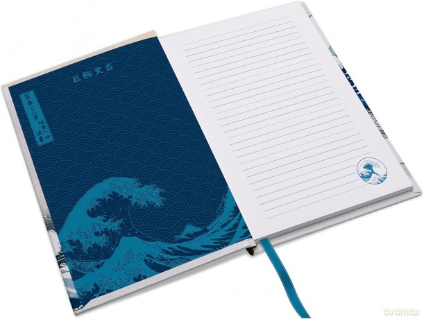 HOKUSAI - A5 Notebook Great Wave