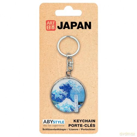 HOKUSAI - Keychain Great Wave