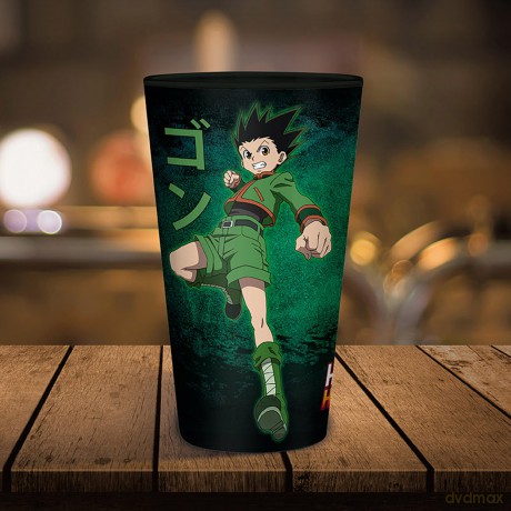 HUNTER X HUNTER - Large Glass - 400ml - Gon vs Hisoka - box