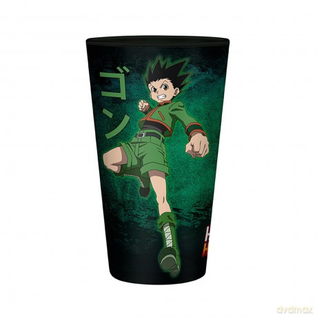 HUNTER X HUNTER - Large Glass - 400ml - Gon vs Hisoka - box