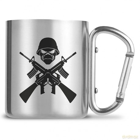 IRON MAIDEN - Mug carabiner - Matter of Life and Death - with box
