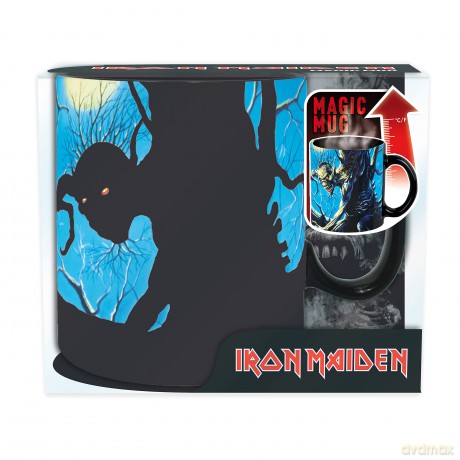 IRON MAIDEN - Mug Heat Change - 460 ml - Fearofthe Dark - with box