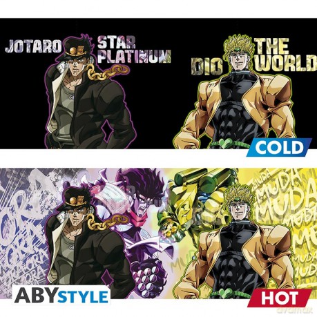 JOJO'S BIZARRE ADVENTURE -Kubek zmieniający kolor 460ml - Jotaro Dio