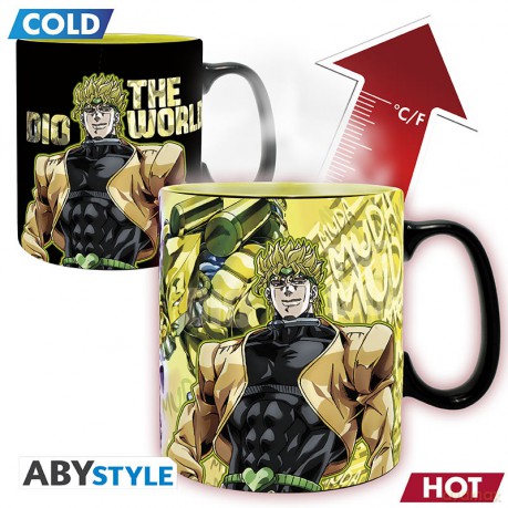 JOJO'S BIZARRE ADVENTURE -Kubek zmieniający kolor 460ml - Jotaro Dio