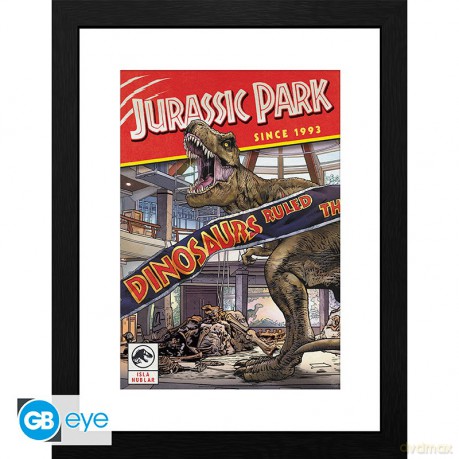 JURASSIC PARK - Framed print Comics (30x40)