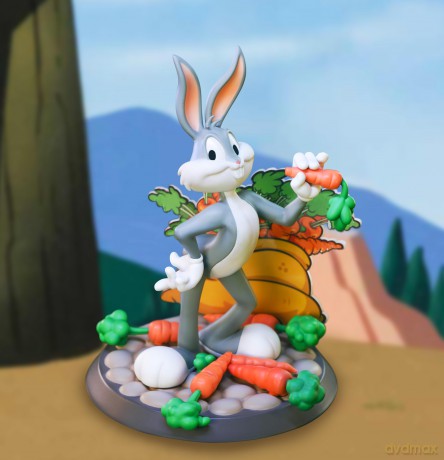 LOONEY TUNES - Figurine Bugs Bunny