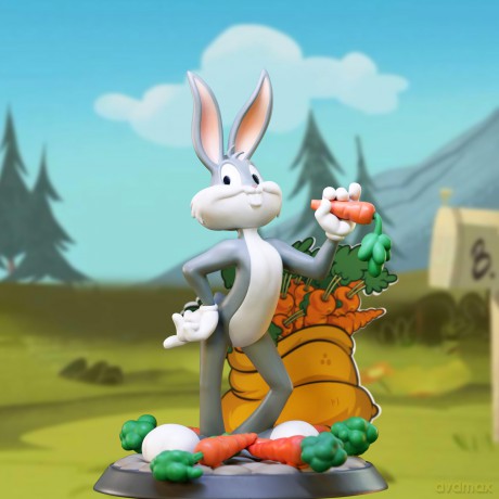 LOONEY TUNES - Figurine Bugs Bunny