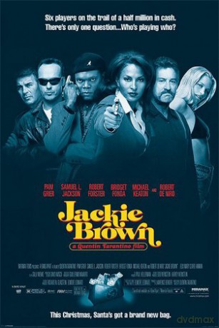 Jackie Brown - Samuel L. Jackson, Robert De Niro, Robert Forster, Pam Grier, Bridget Fonda [PLAKAT]