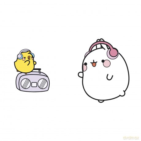 MOLANG - Set 2 Pins - Music Molang