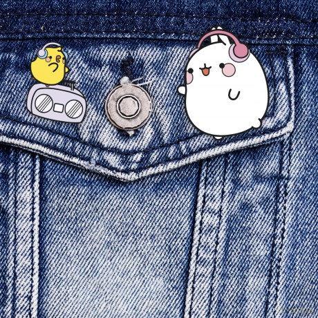 MOLANG - Set 2 Pins - Music Molang