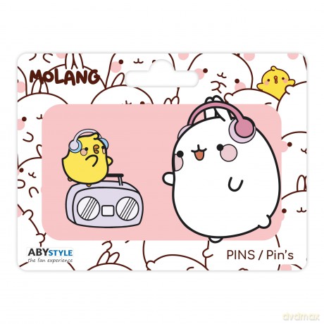 MOLANG - Set 2 Pins - Music Molang