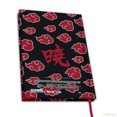 NARUTO SHIPPUDEN - A5 Notebook Akatsuki