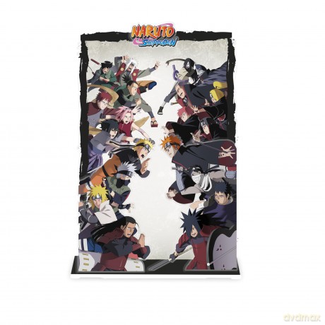 NARUTO SHIPPUDEN - Acryl Diorama - Group fight