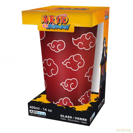NARUTO SHIPPUDEN - Duża szklanka - 400ml - Akatsuki