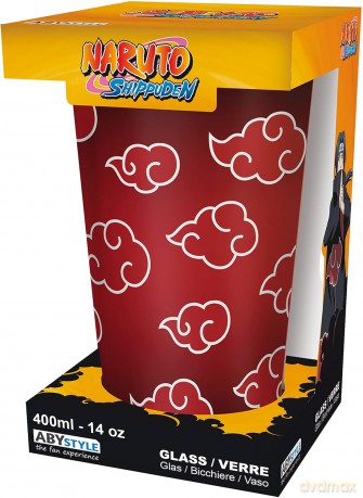 NARUTO SHIPPUDEN - Duża szklanka - 400ml - Akatsuki