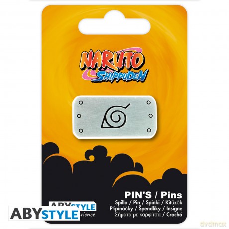 NARUTO SHIPPUDEN - przypinka Konoha symbol