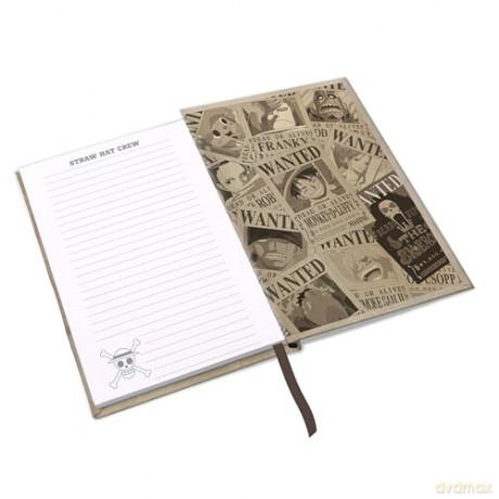 ONE PIECE - A5 Notebook Wanted Luffy