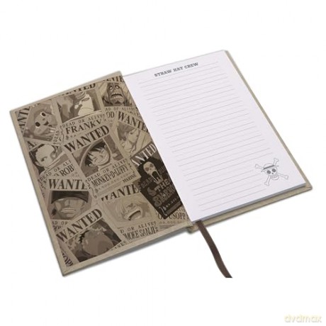 ONE PIECE - A5 Notebook Wanted Luffy