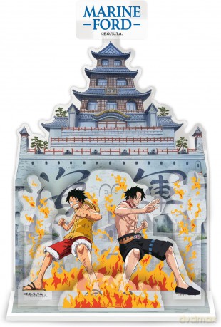ONE PIECE - Acryl Diorama - Marineford