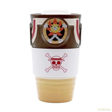 ONE PIECE - Ceramiczny kubek podróżny - Thousand Sunny