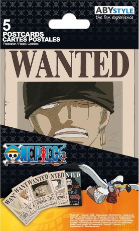 ONE PIECE - Postcards - Wanted Set 3 (14,8x10,5)