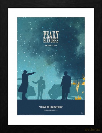 PEAKY BLINDERS - Framed print Season 6 (30x40)