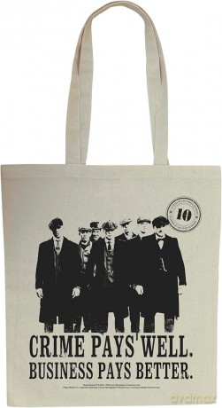 PEAKY BLINDERS - Tote Bag - Crime Pays